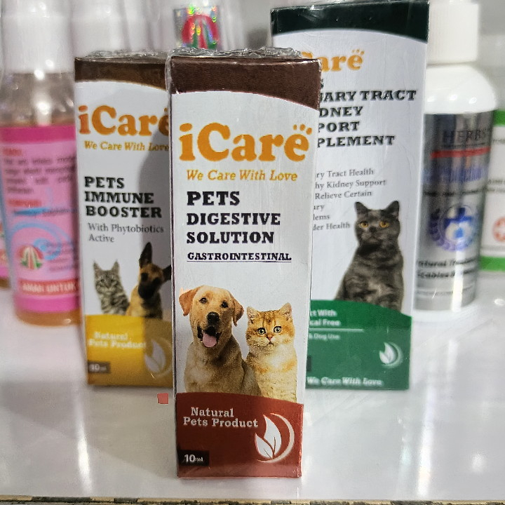 iCare Pets Digestive Gastrointestinal Solution 10ML For Cat &amp; Dog