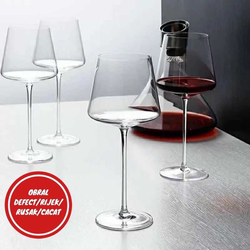 [OBRAL RIJEK] Gelas Cangkir Glass Crystal Champagne Wine 650ml - XR1030