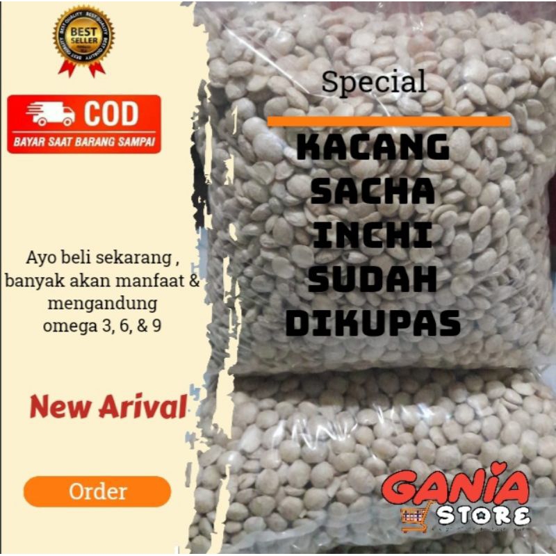 

KACANG SACHA INCHI (sudah kupas) grade A