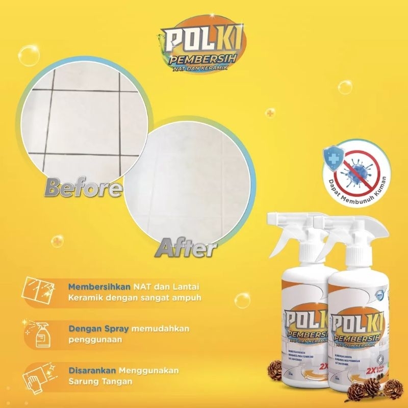 POLKI Pembersih Nat &amp; Keramik