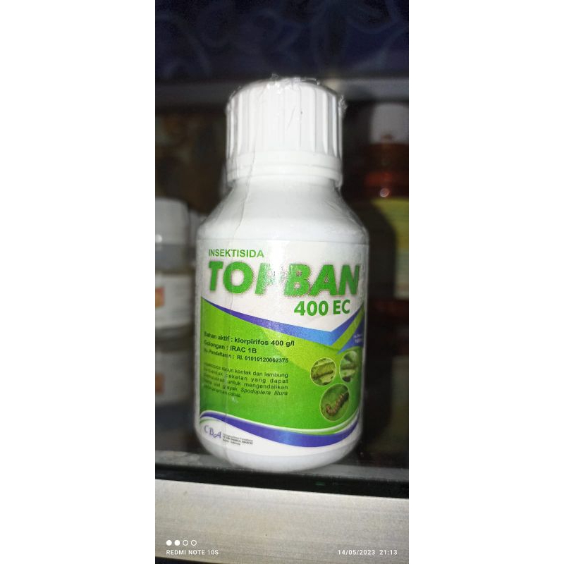 TOPBAN 400EC 100ML INSEKTISIDA ULAT RAYAP