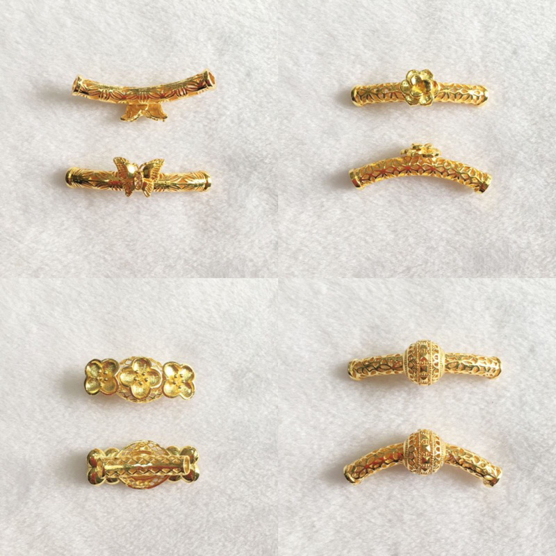 Charm Liontin Xuping Model Tabung Kupu Kupu Bunga Liontin Xuping Gelang