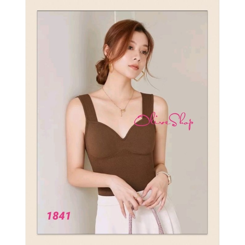 OliveShop ❤️ Kamisol Camisole TankTop Renda Lace Dalaman Rajut Chun Chun 1841