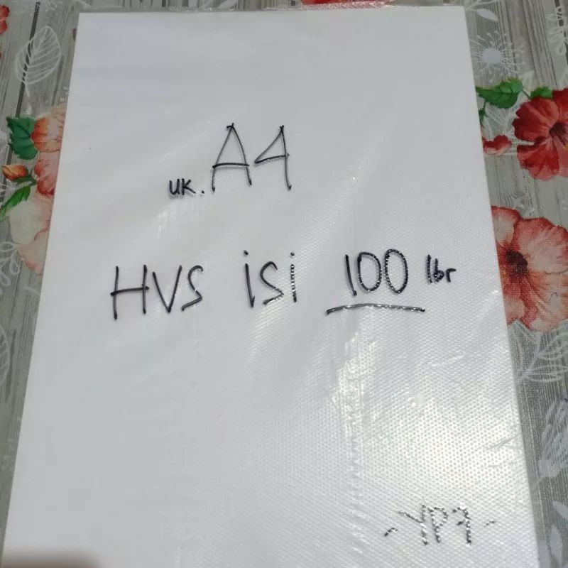 

Kertas HVS A4 Eceran Isi 100 Lembar / Paper Fotocopy Murah