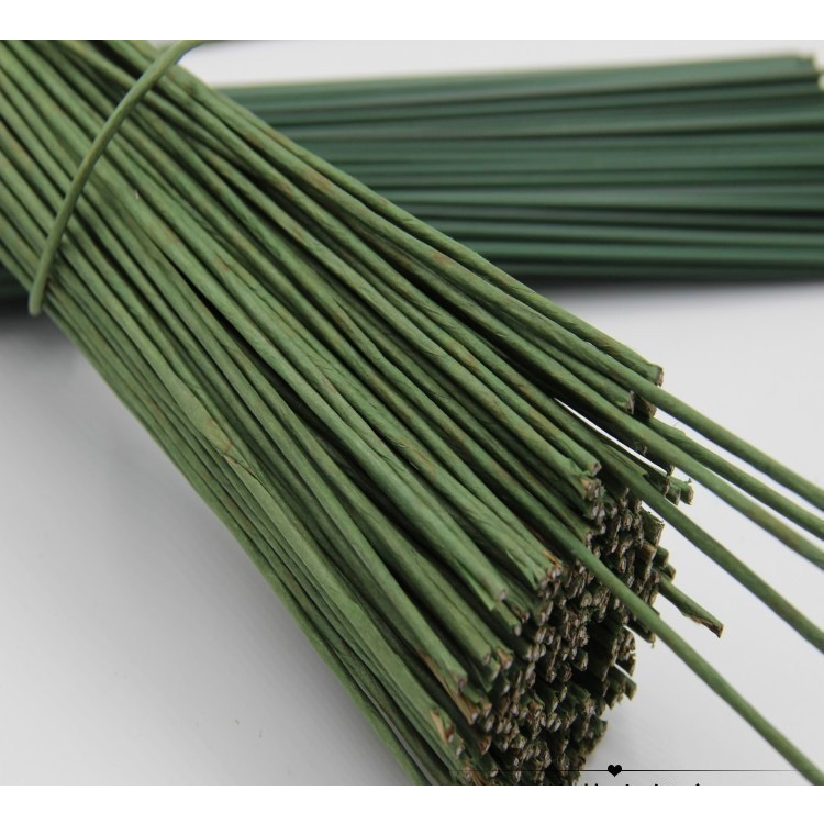 SUPPLYFLORIST - KAWAT BUNGA LAPIS PLASTIK / KAWAT TANGKAI / KAWAT FLORIST / KAWAT HIJAU