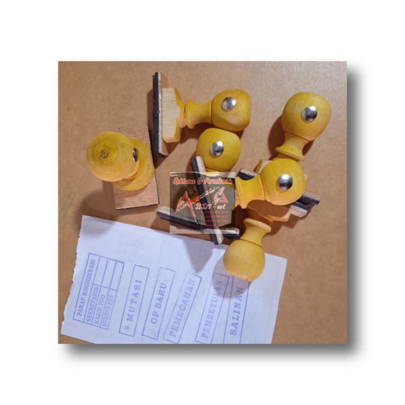 

Stempel Kayu Kristal