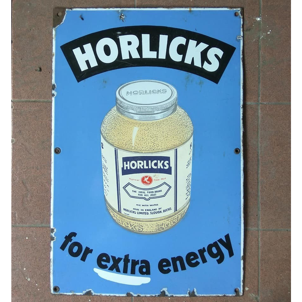 Iklan Enamel Horlicks