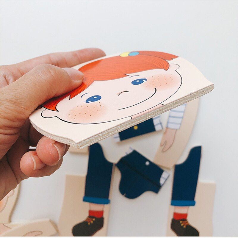 Human Body Puzzle Multilayer Anatomy Educational Wooden Puzzle Anak Montessori Puzzle Games