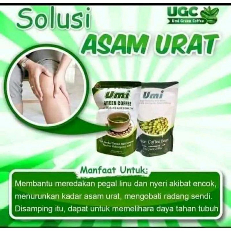 Umi green coffe herbal pelangsing produk ori