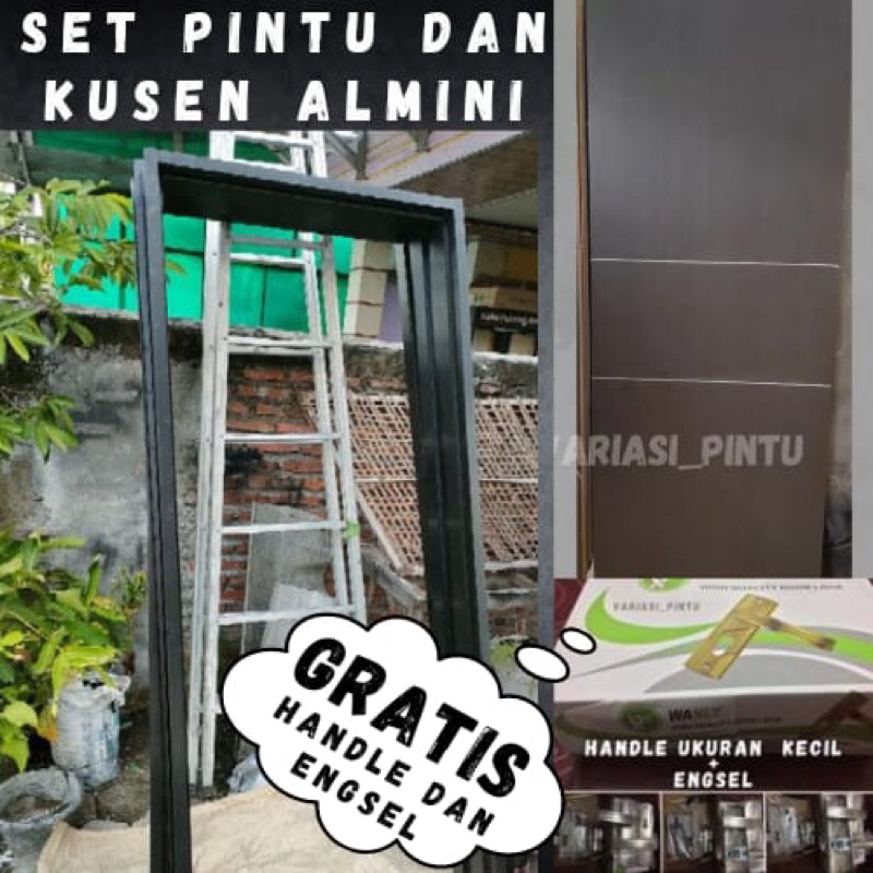 SET PINTU DAN KUSEN / PINTU MURAH / PINTU KAMAR