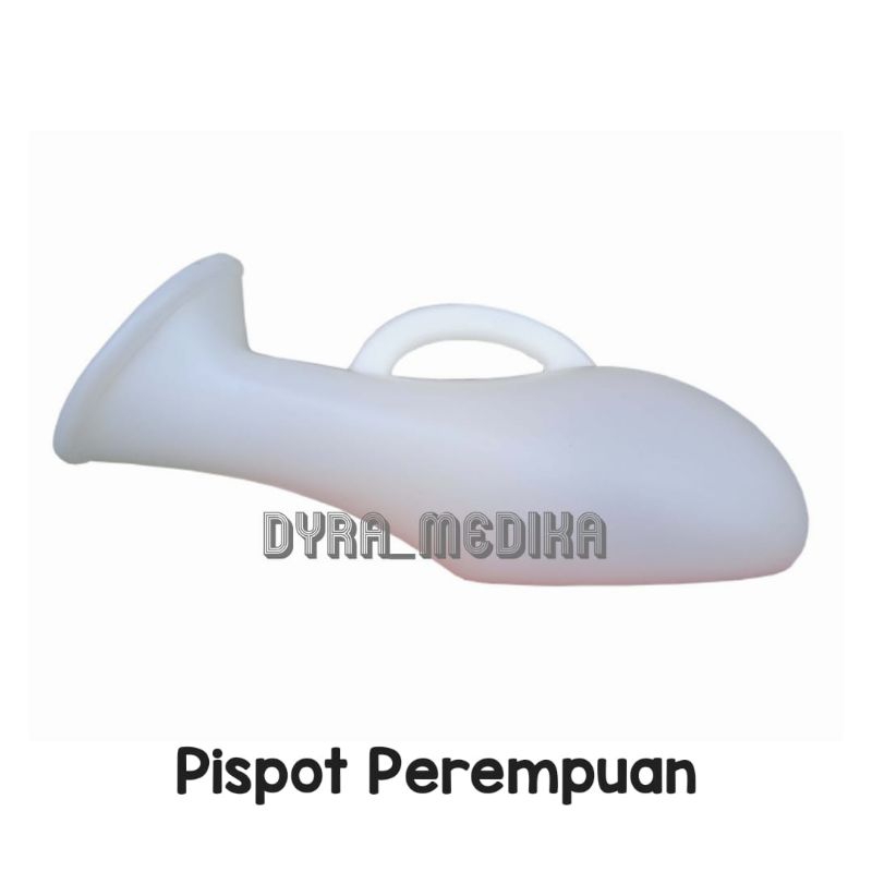 PISPOT URINAL PEREMPUAN DEWASA PLASTIK / URINAL WANITA DEWASA PLASTIK