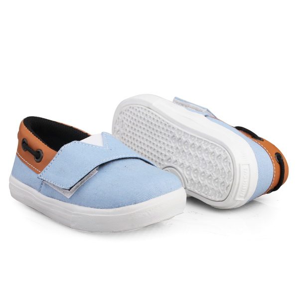 Sepatu Anak Laki laki Usia 1 Sampai 2 Tahun Slip On Casual Termurah K06 Biru