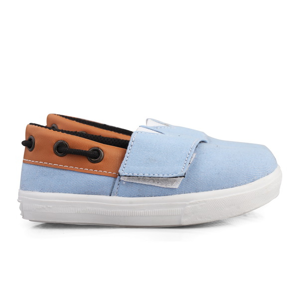 Sepatu Anak Laki laki Usia 1 Sampai 2 Tahun Slip On Casual Termurah K06 Biru