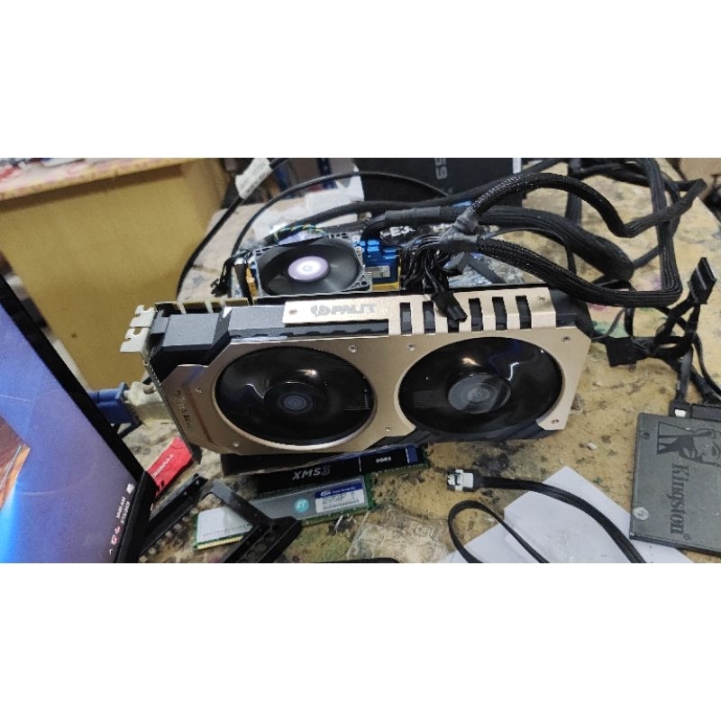 vga gaming Palit gtx970 4gb 256bit ddr5 bukan ddr6 gtx1060 gtx1070 rtx rx6800
