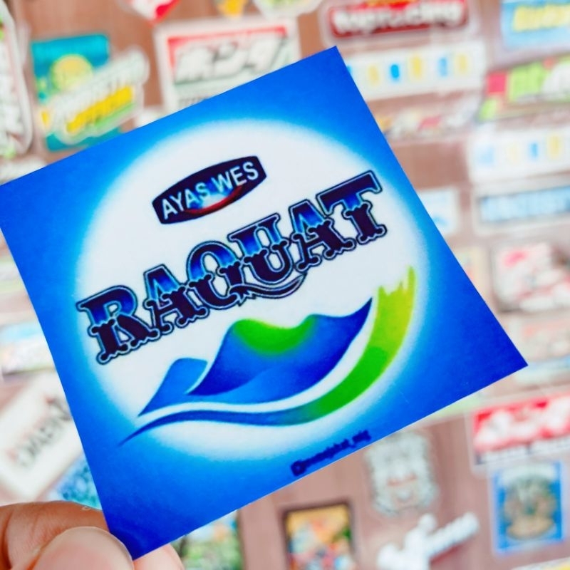 Stiker RAQUAT