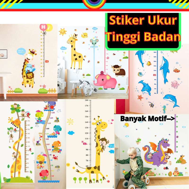 WALL STIKER STICKER SETIKER WALLSTICKER DINDING UKURAN PENGUKUR UKUR TINGGI BADAN ANAK ANAK WALLSTIKER TEMBOK WALSTIKER KARAKTER DEKORASI RUMAH PAPER RUANG KAMAR TIDUR PREMPUAN BALITA BABY COWOK CEWEK KARTUN BINATANG JERAPAH LUCU PAW PATROL KUCING UTB CUT