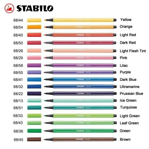 STABILO PEN 68