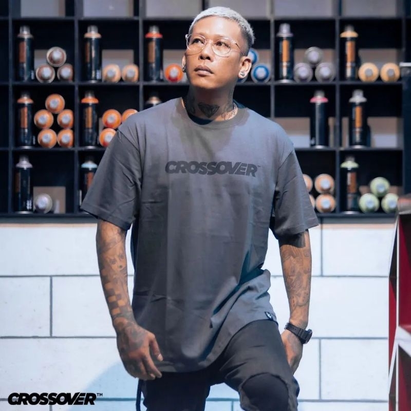 Kaos Original CROSSOVER BDG - COMPANY GREY