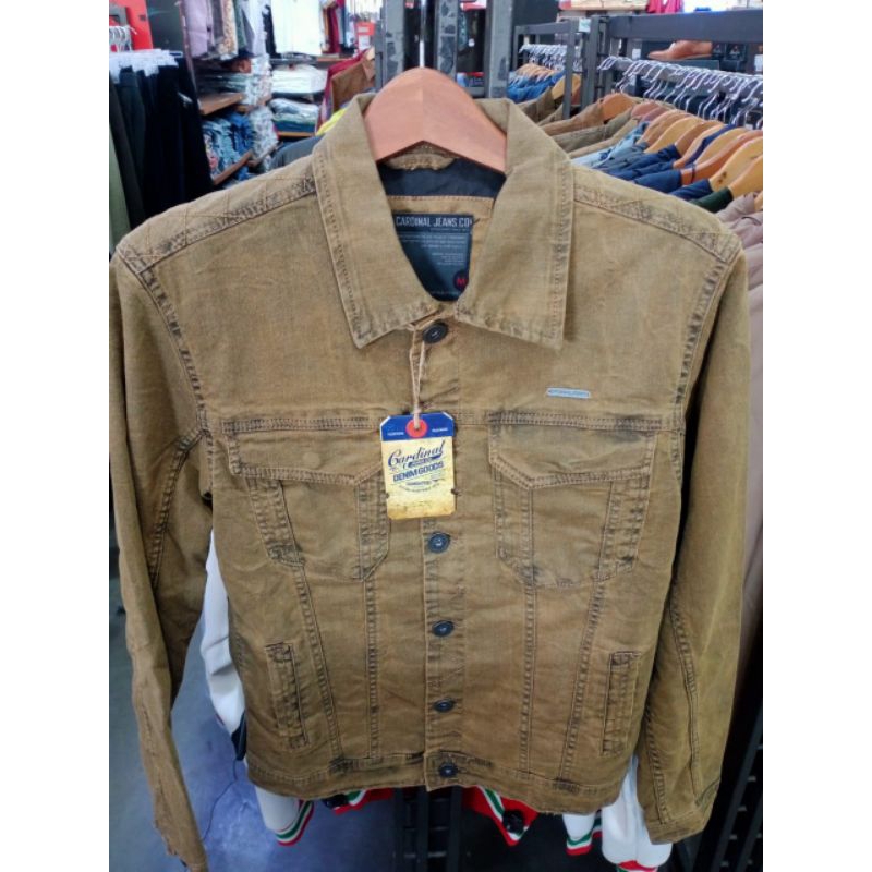 JAKET JEANS PRIA CARDINAL ORIGINAL / JAKET JEANS CARDINAL ASLI ORIGINAL
