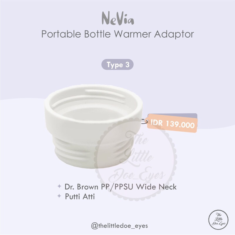 Nevia Portable Bottle Warmer V2 - Penghangat Botol Susu