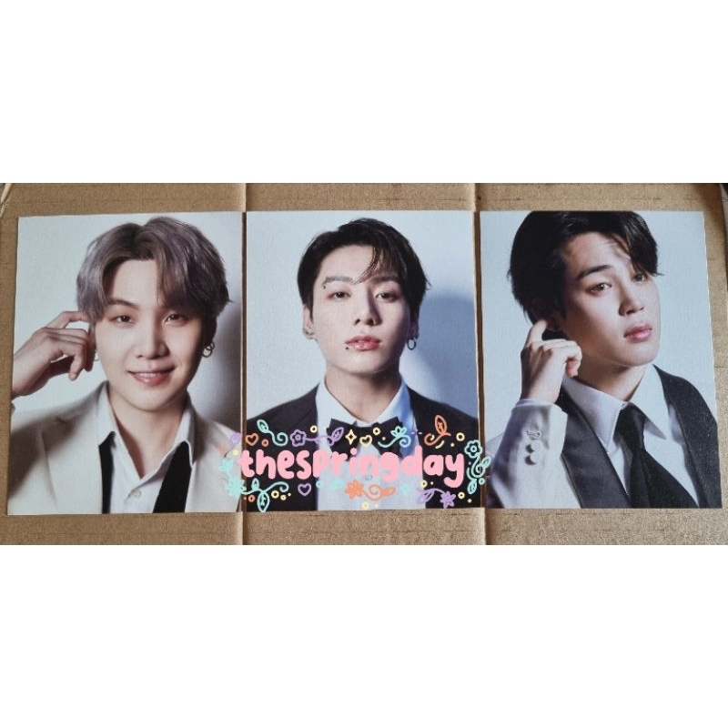 

Kartu Pos Postcard The Fact BTS Jungkook Jimin