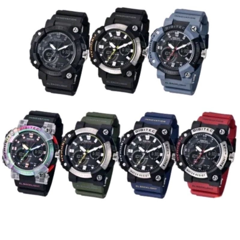 Jam Tangan Pria Digitec 2150 Model Frogman Original