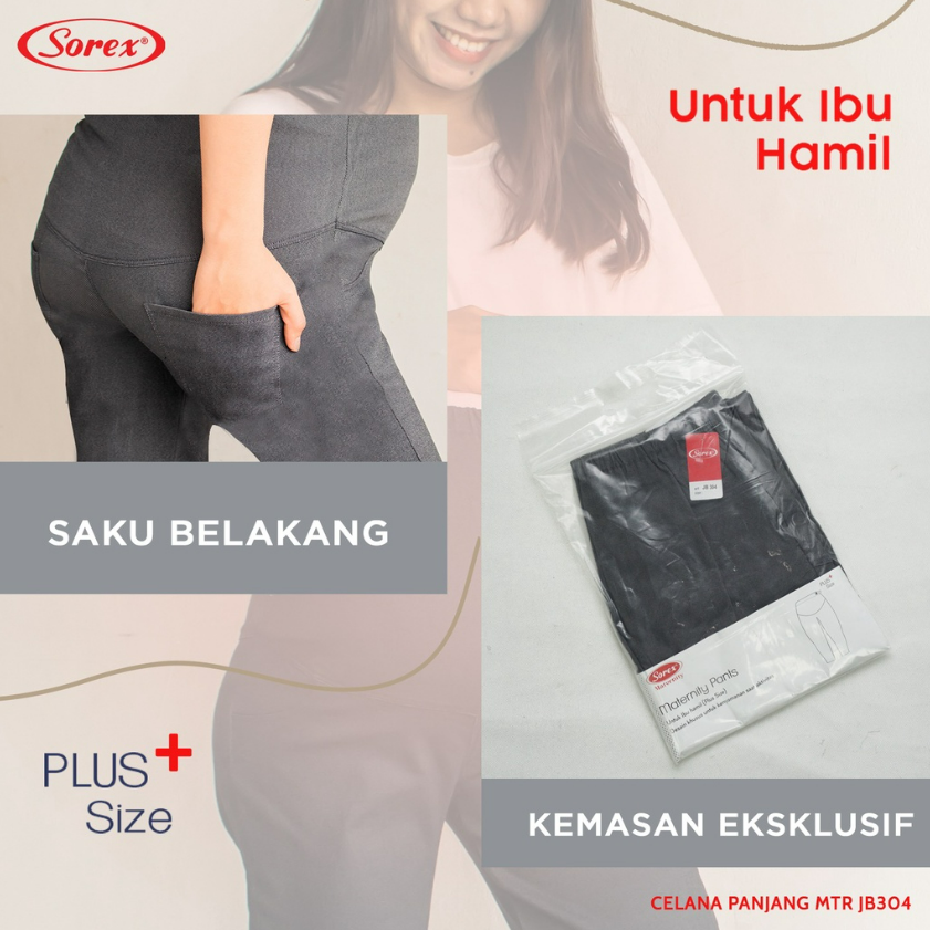 SALE Sorex Maternity Celana Hamil Celana Panjang Nyaman Adem Freesize Big Size JB301 JB302 JB303 JB 304 CBKS