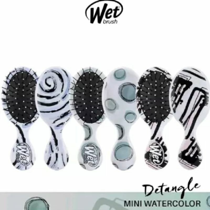 Original Wet Brush Mini Watercolor - Sisir Anti Kusut