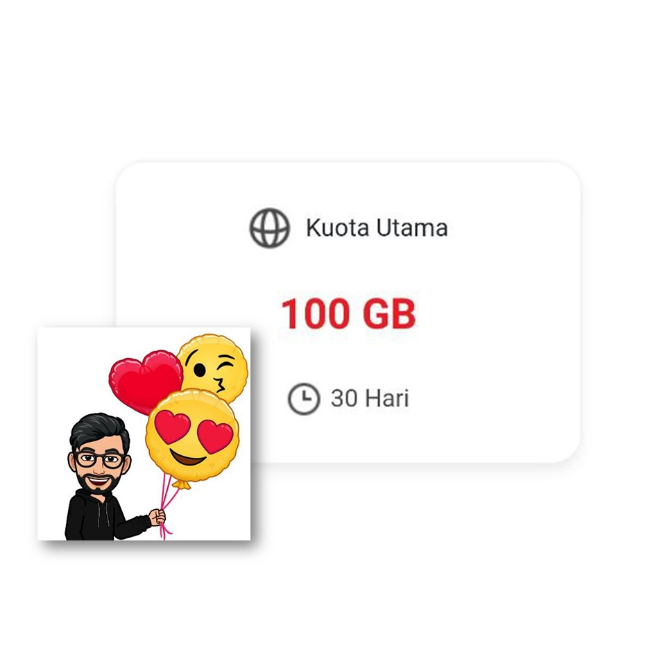 FREEDOM INTERNET SENSASI 100GB - PAKET DATA INDOSAT - KUOTA ISAT