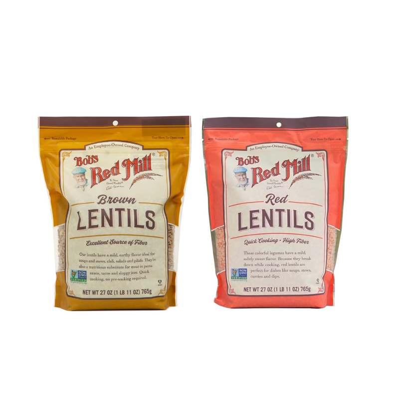 

Bundling Bob's Red Mill Brown Lentils dan Red Lentils 765 gr