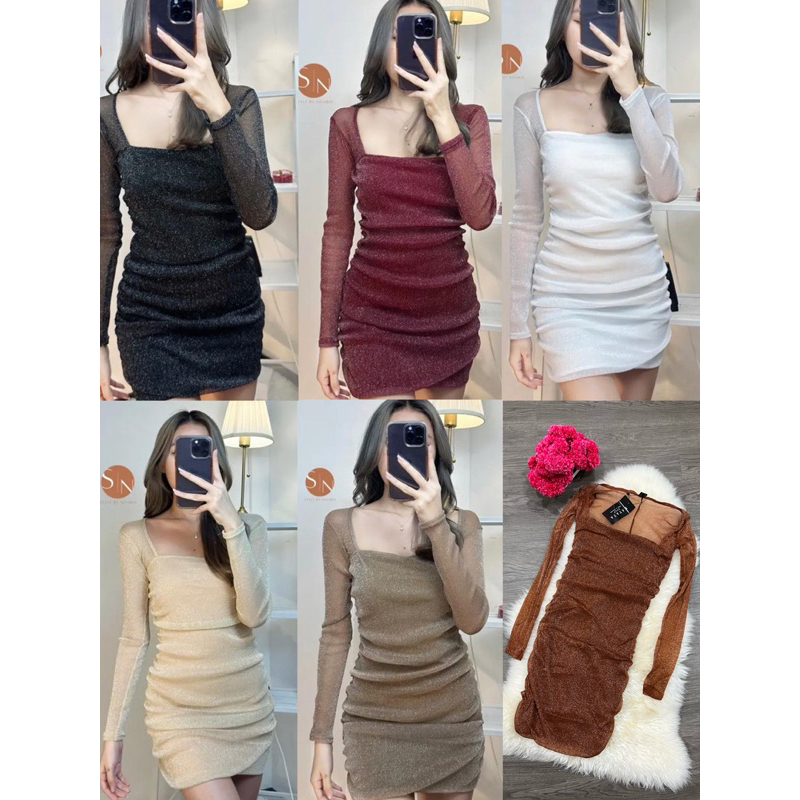 CODE:1249 DRESS PREMIUM BKK READY STOK