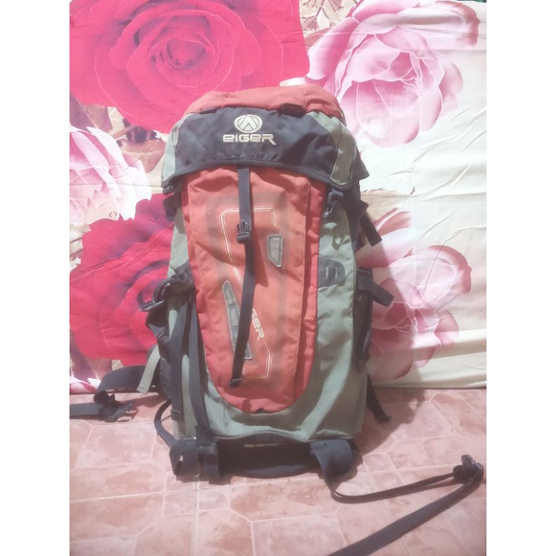 PRELOVED Tas Carrier Eiger Wanderlust 75L Outdoor