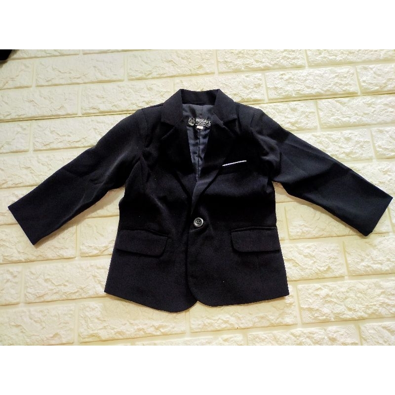 NIKAYU Premium - Jas Blazer ANAK REMAJA Pria Slim Fit Formal Casual ANAK KHUSUS SIZE 14&16