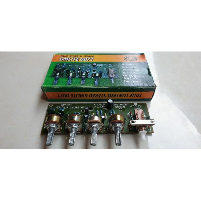 TONE CONTROL SETEREO 12V KLASIK 007T GM