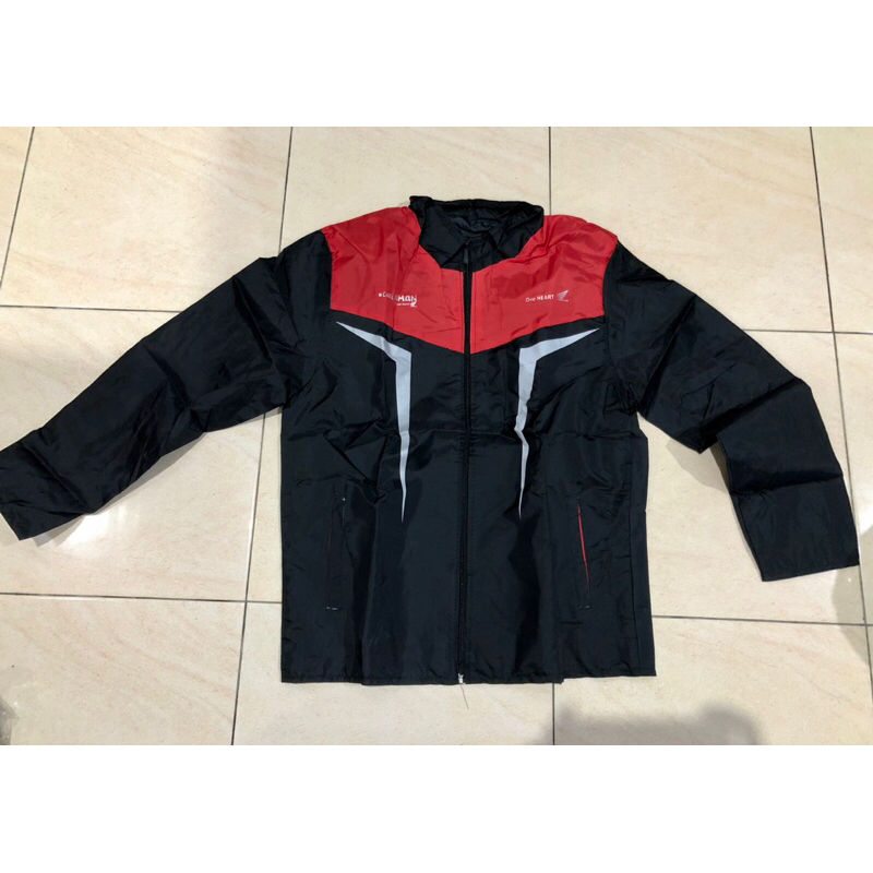 Jaket motor Honda bahan parasit original AHM