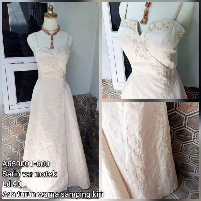 Bridal dress gaun pengantin preloved 001