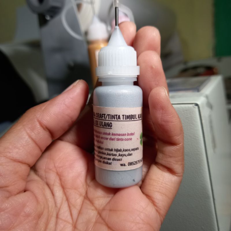 Cat Textile Kain Henna Kain Hijab,Kain Kaos, Sepatu Kain , Tinta Timbul Kain Permanen