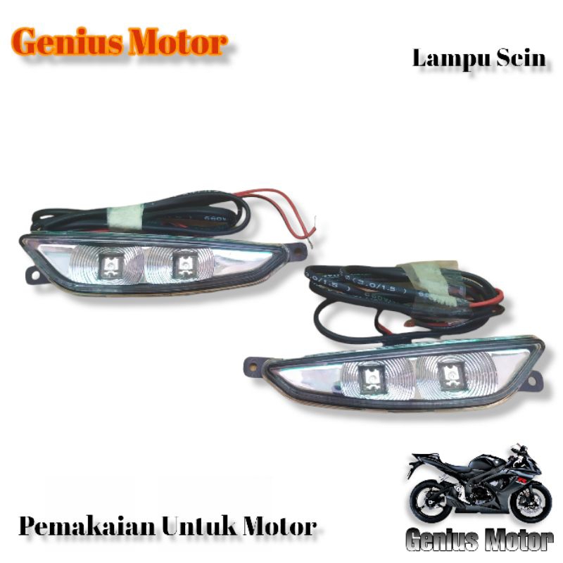 Lampu Sein Sen Motor Variasi Universal Lampu Variasi Motor