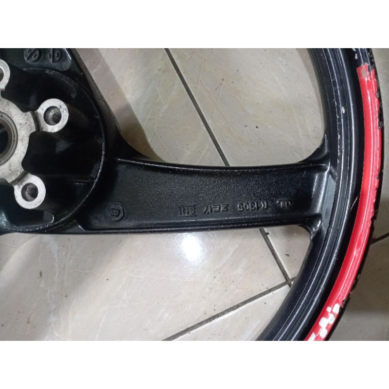 VELG RACING DEPAN KAWASAKI NINJA R OLD ORIGINAL 17 160