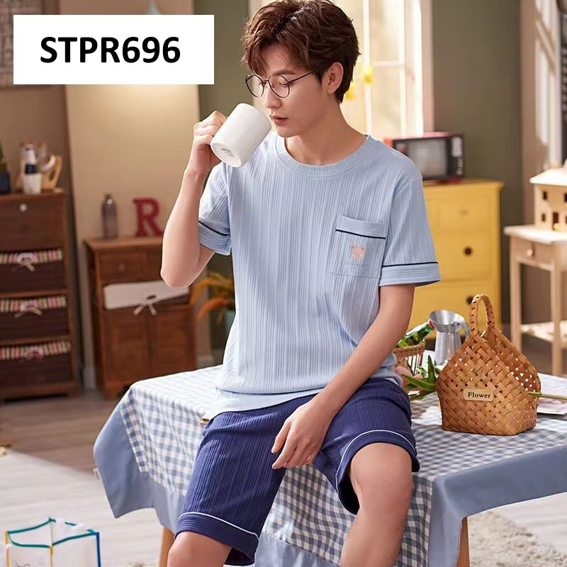 Baju Tidur Pria Blue