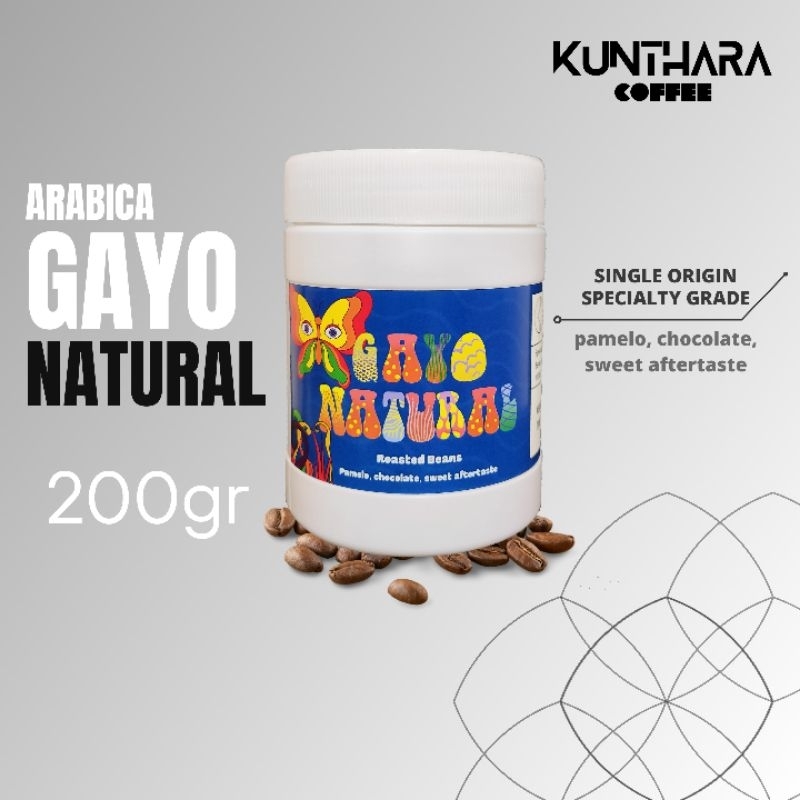 

Kopi Arabica Natural Gayo - 200gr