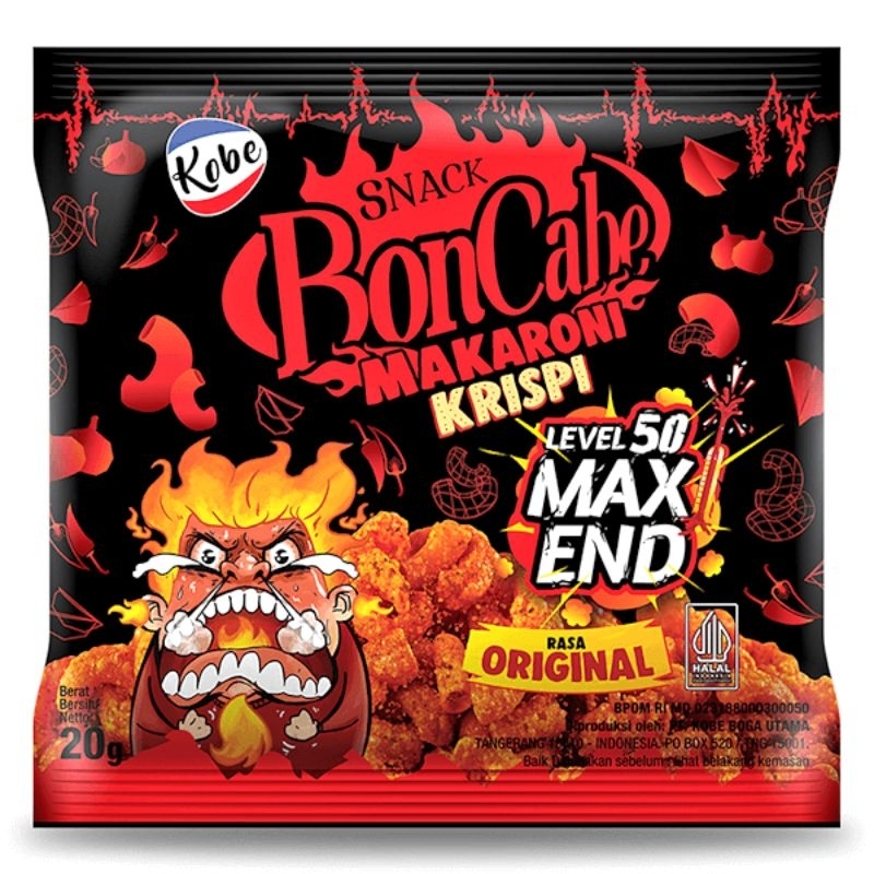 

Boncabe Makaroni crispy Level 50 SACHET 20 gram