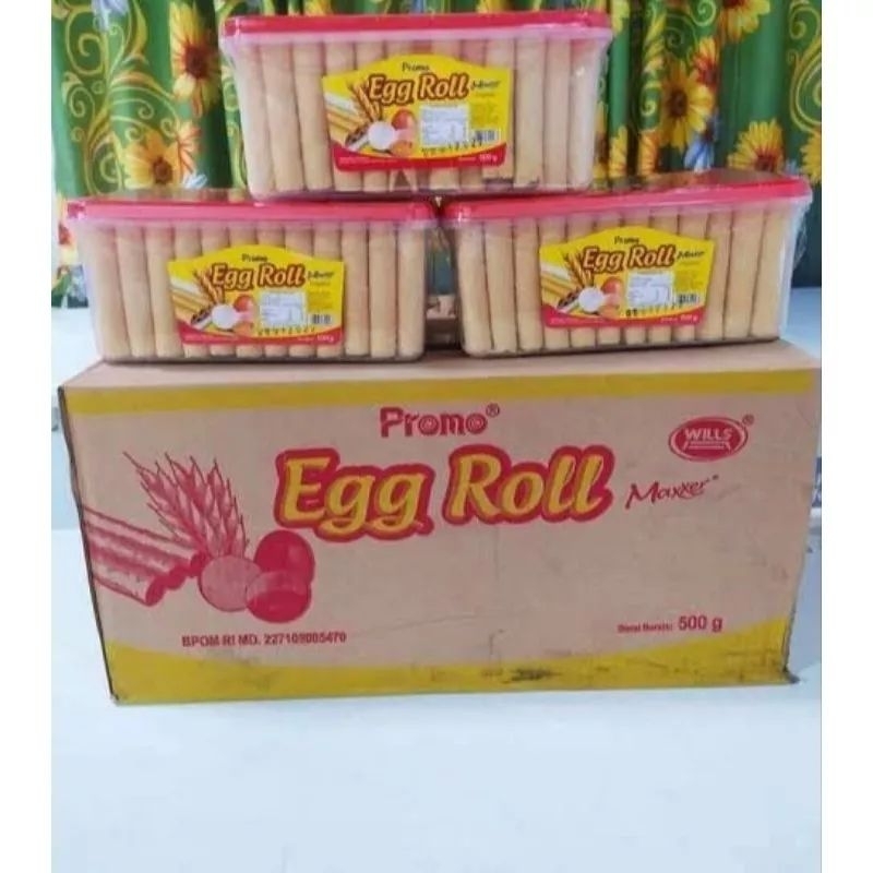 Egg Rolls Toples Merah 500 gr