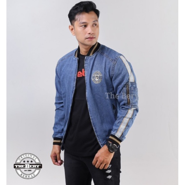 Jaket Jeans The Berry Jaket Jeans Pria