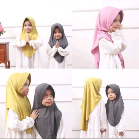 BERGO PENGUN ANAK U 4-11TAHUN/BERGO HAMIDAH/HIJAB TERBARU/BERGO PERMIUM