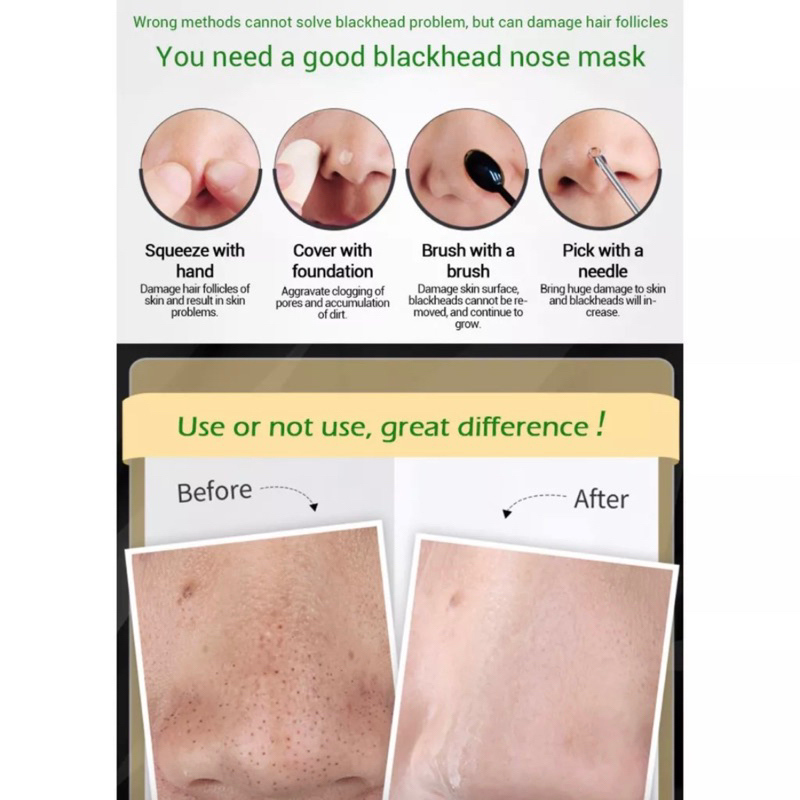 BIOAQUA BLACK HEAD REMOVER CAIR SACHET MASKER KOMEDO HIDUNG