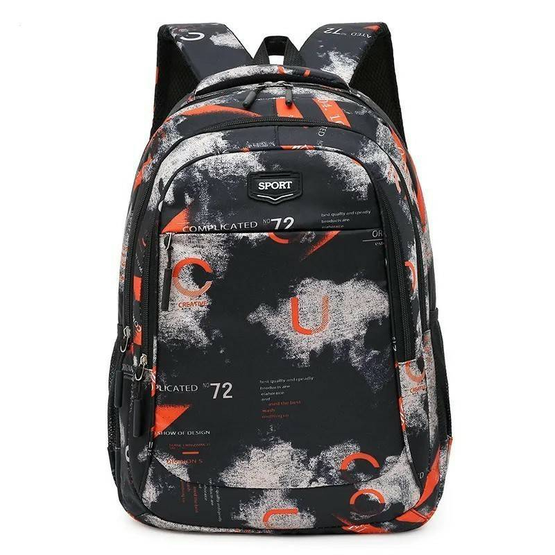 Tas Ransel Sekolah Pria Casual Tas Ransel Laptop IAC Backpack Up to 14 inch - Tas Pria Tas Wanita Daypack