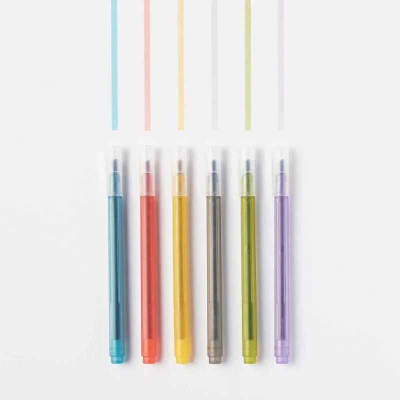 

Muji Highlighter Traditional Japanese Colors Penanda Halaman Warna Tradisional Jepang