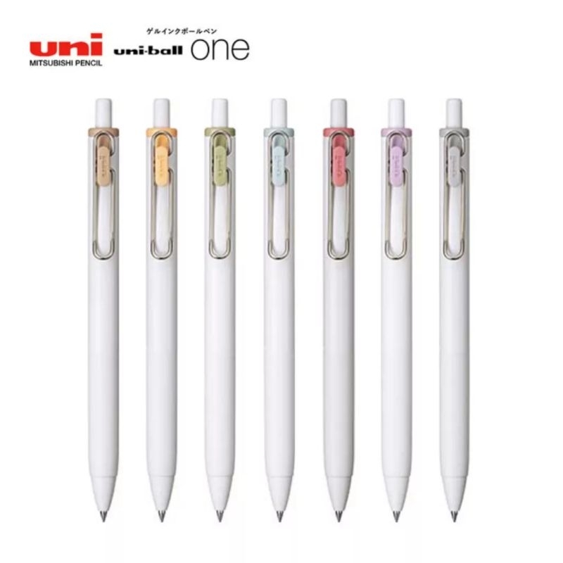 

Uni UniBall One Fika Colors Gel Ink Pen 0.38mm 0.5mm Mitsubishi Uni-Ball Pulpen Limited Edition