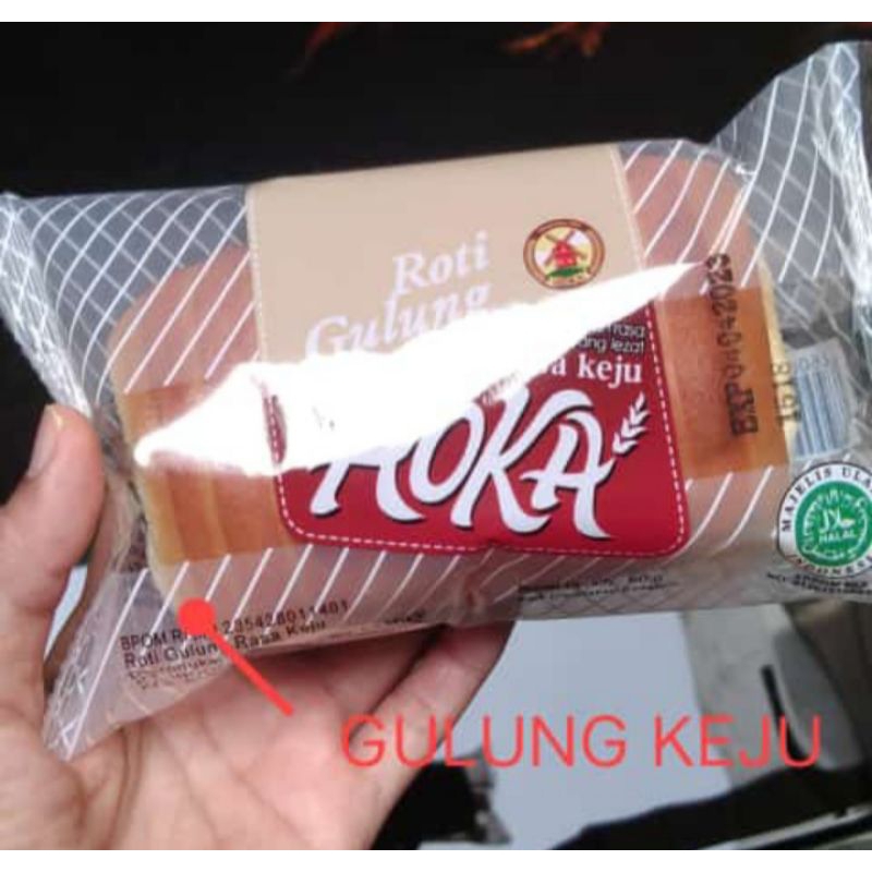 

ROTI AOKA GULUNG 1DUS ISI 60pcs Bisa MIX 2RASA